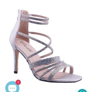 Camille La Vie Silver Heels